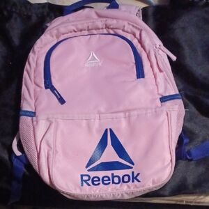 Reebok Pink and Blue Backpack